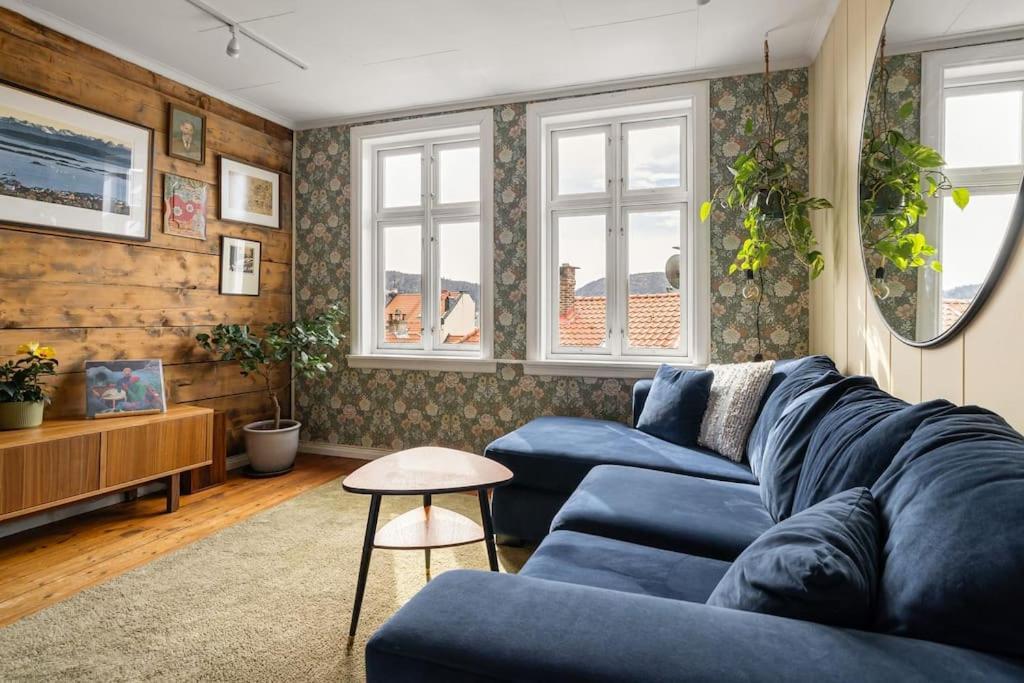 베르겐 Det Lille Rode Huset Ved Floibanen 빌라 외부 사진